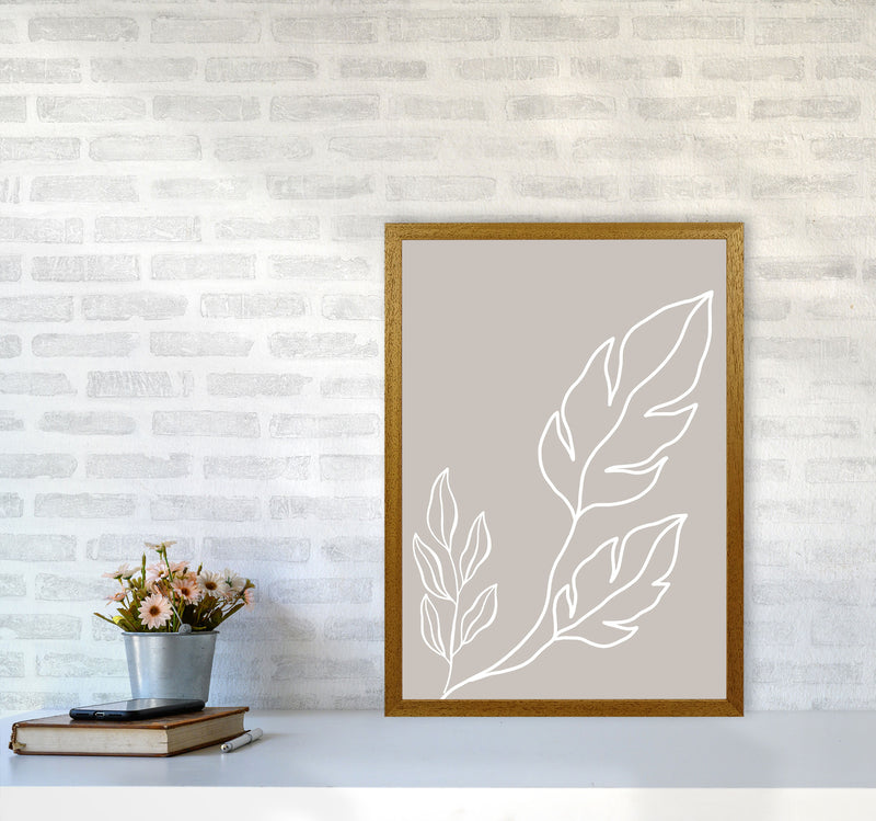 Inspired Stone Plant Silhouette Art Print by Pixy Paper A2 Print Only
