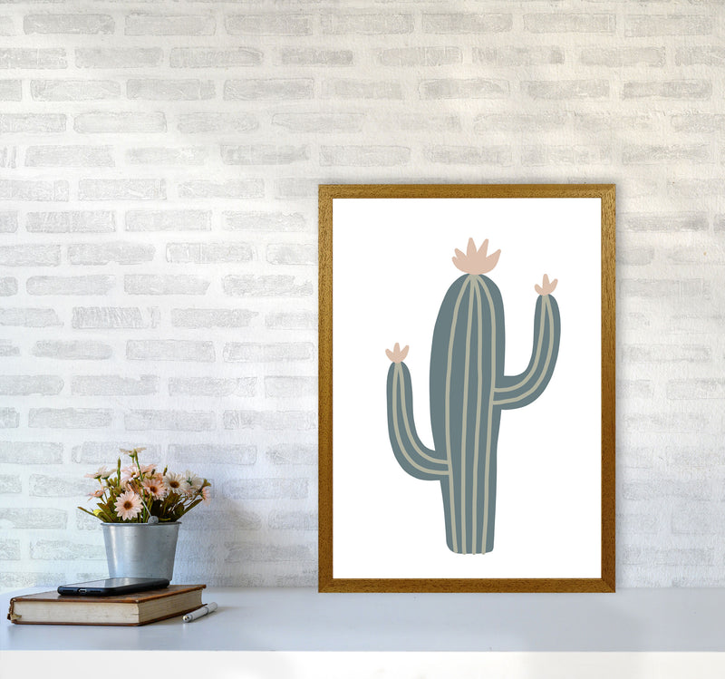 Inspired Natural Cactus Art Print by Pixy Paper A2 Print Only