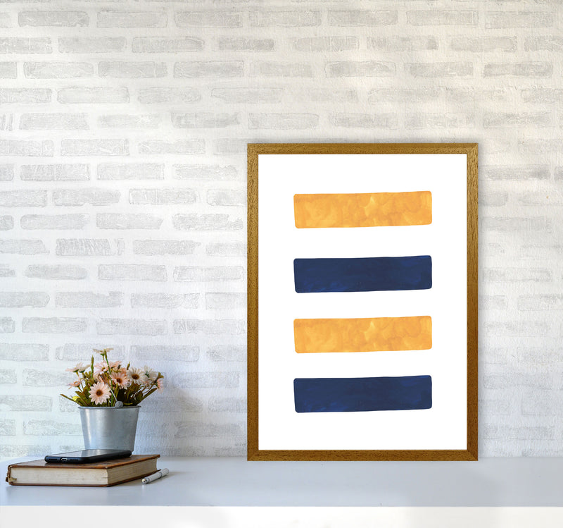 Horizon Abstract Lines  Art Print by Pixy Paper A2 Print Only
