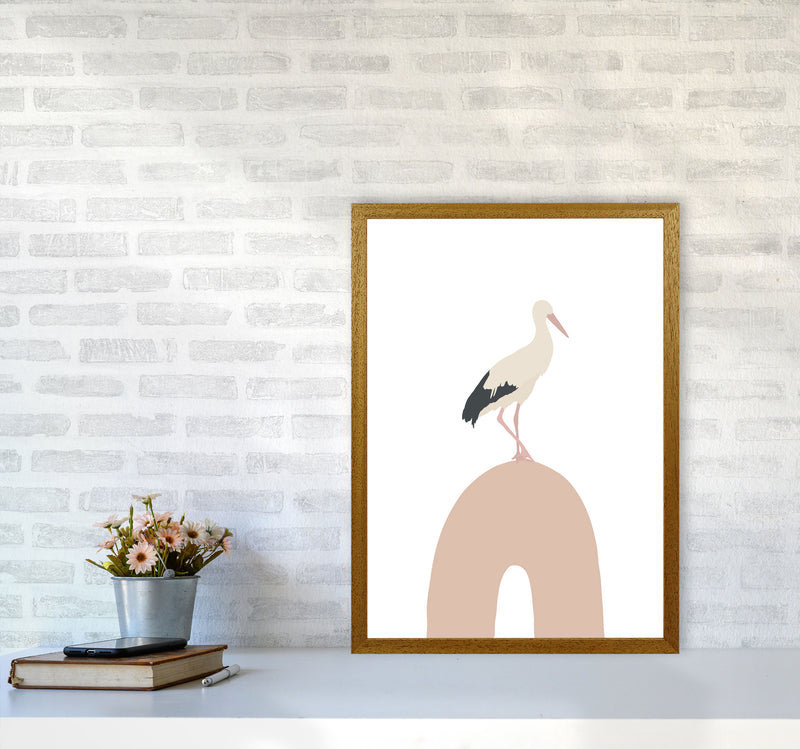 Inspired Bird on Rainbow Art Print by Pixy Paper A2 Print Only