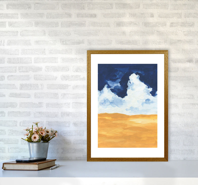 Horizon Abstract Clouds  Art Print by Pixy Paper A2 Print Only