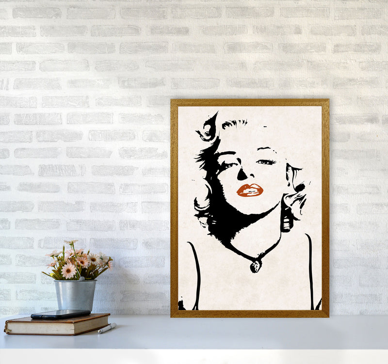 Autumn Marilyn abstract Art Print by Pixy Paper A2 Print Only