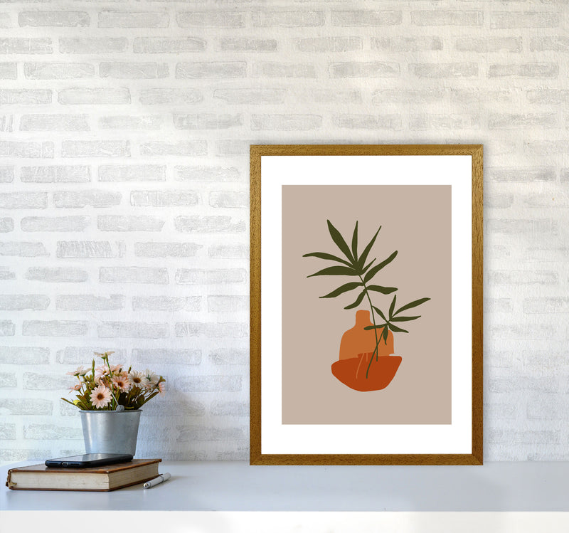 Autumn Plant abstract Art Print by Pixy Paper A2 Print Only