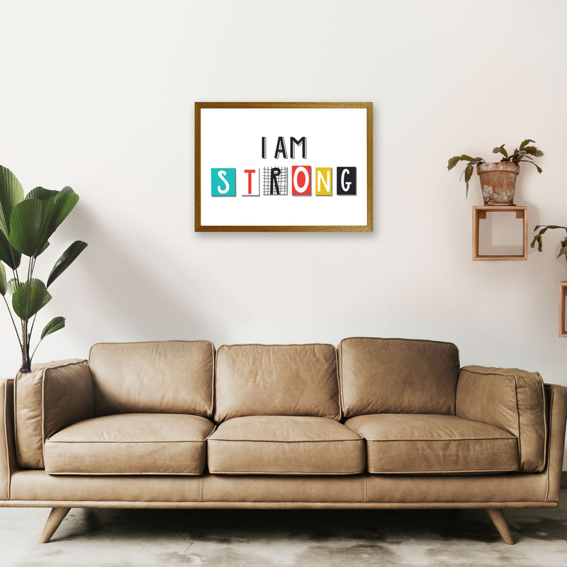 I am strong Art Print by Pixy Paper A2 Print Only