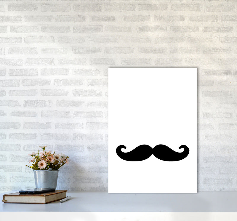 Moustache Modern Print A2 Black Frame