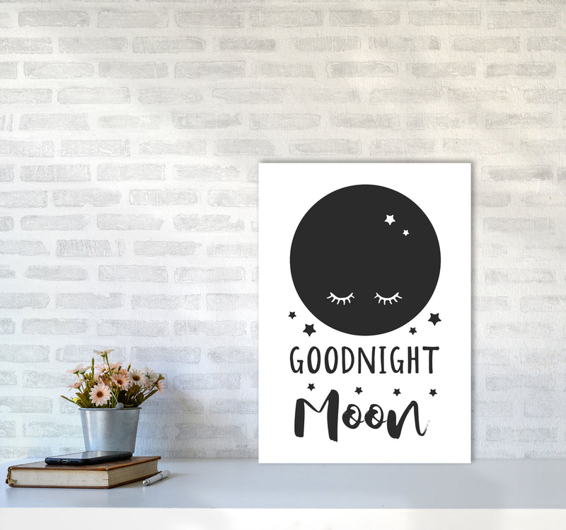Goodnight Moon Black Framed Nursey Wall Art Print A2 Black Frame
