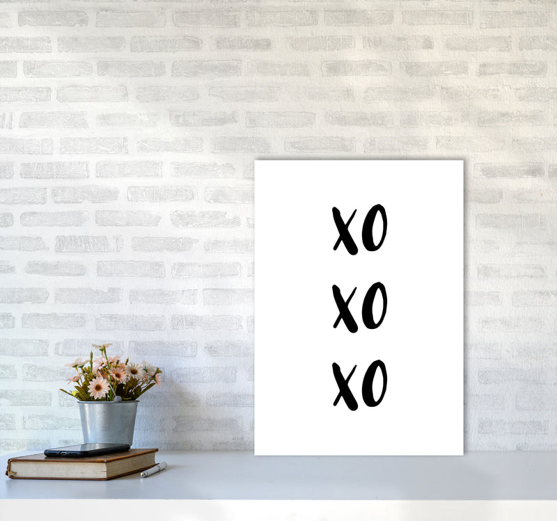 XOXOXO Modern Print A2 Black Frame