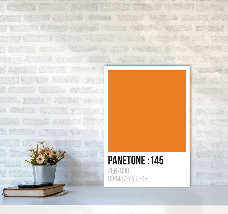 Panetone Colours 145 Modern Print A2 Black Frame