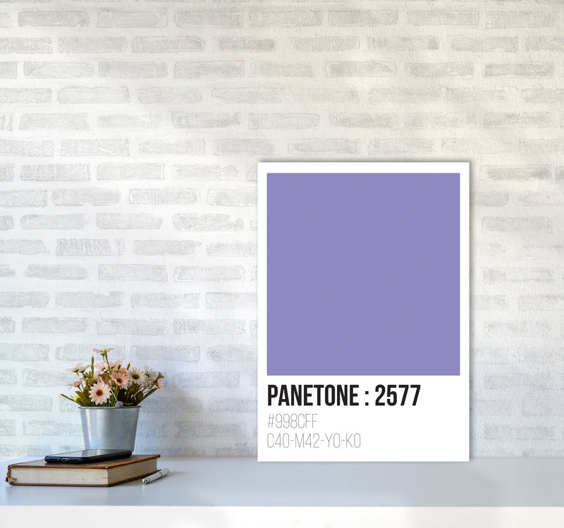 Panetone Colours 2577 Modern Print A2 Black Frame