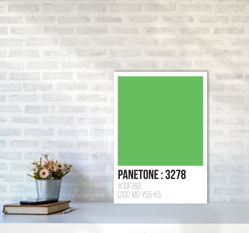 Panetone Colours 3278 Modern Print A2 Black Frame