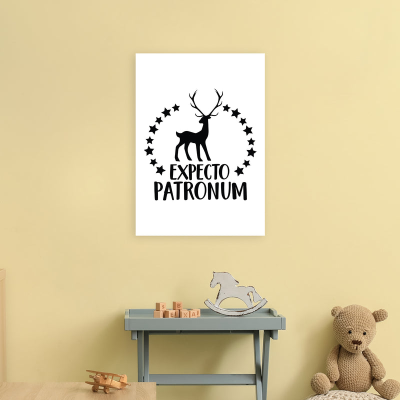 Expecto Patronum  Art Print by Pixy Paper A2 Black Frame