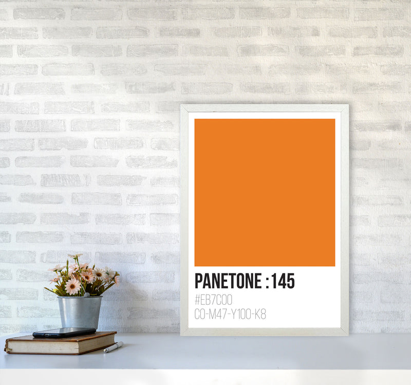 Panetone Colours 145 Modern Print A2 Oak Frame