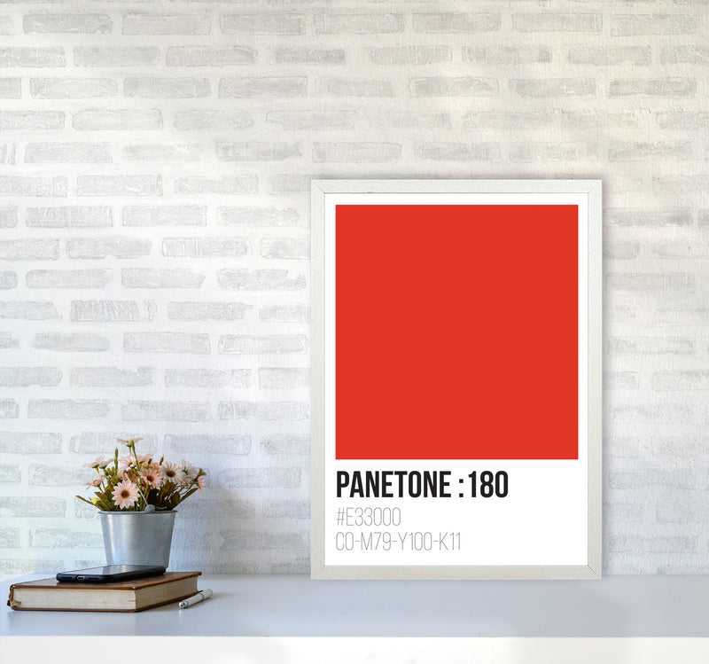 Panetone Colours 180 Modern Print A2 Oak Frame