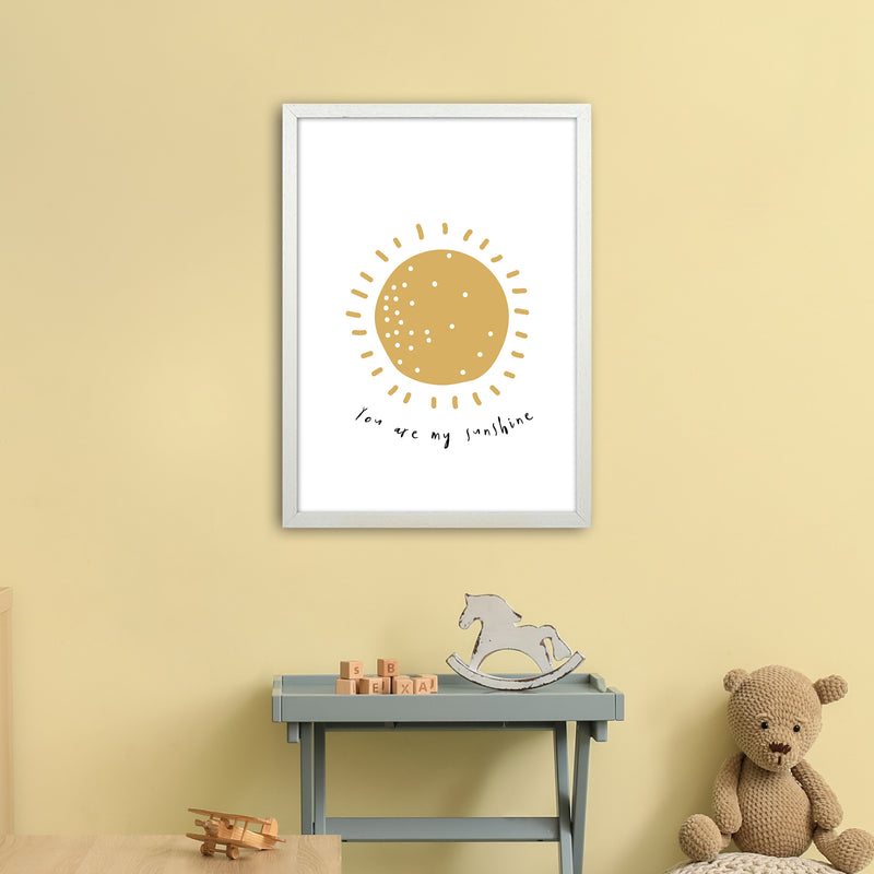 You Are My Sunshine  Art Print by Pixy Paper A2 Oak Frame