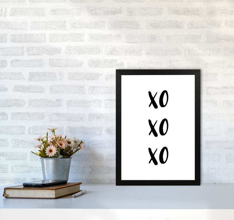 XOXOXO Modern Print A3 White Frame