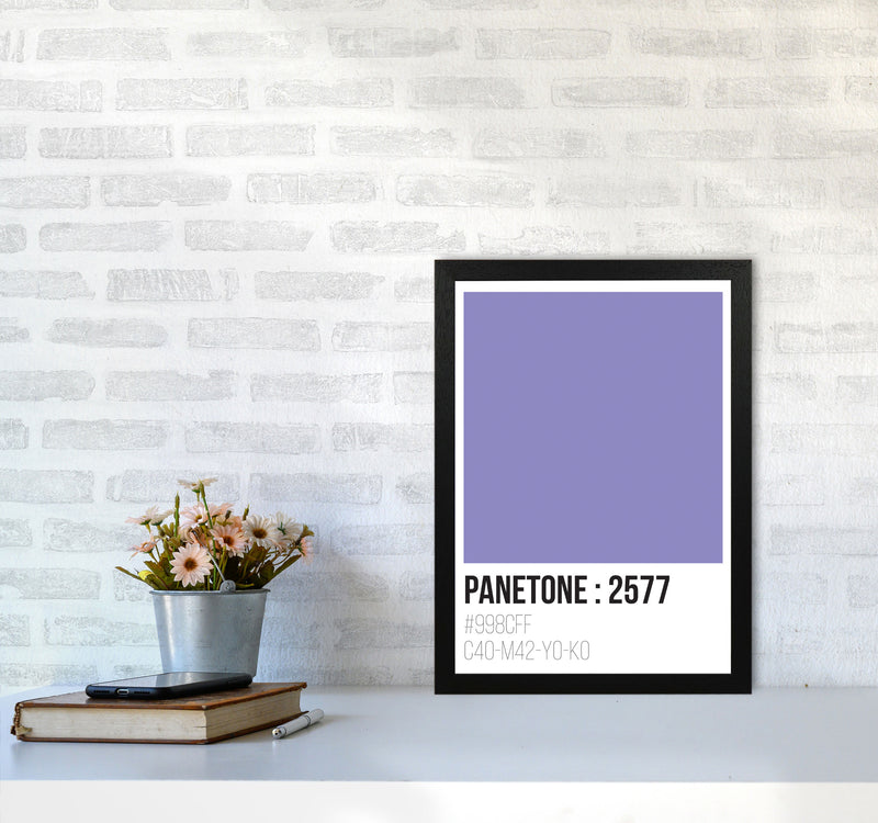 Panetone Colours 2577 Modern Print A3 White Frame