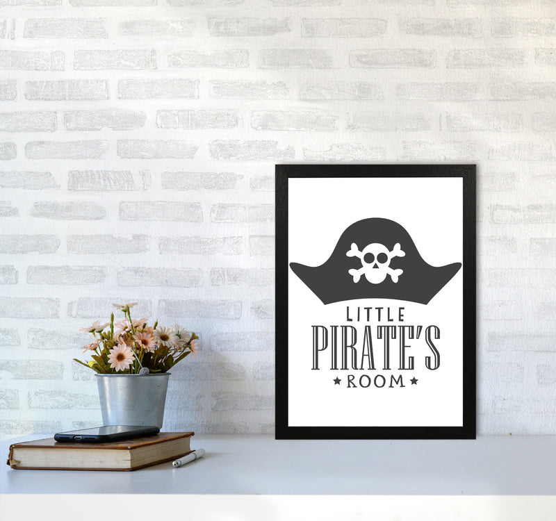 Little Pirates Room Framed Nursey Wall Art Print A3 White Frame