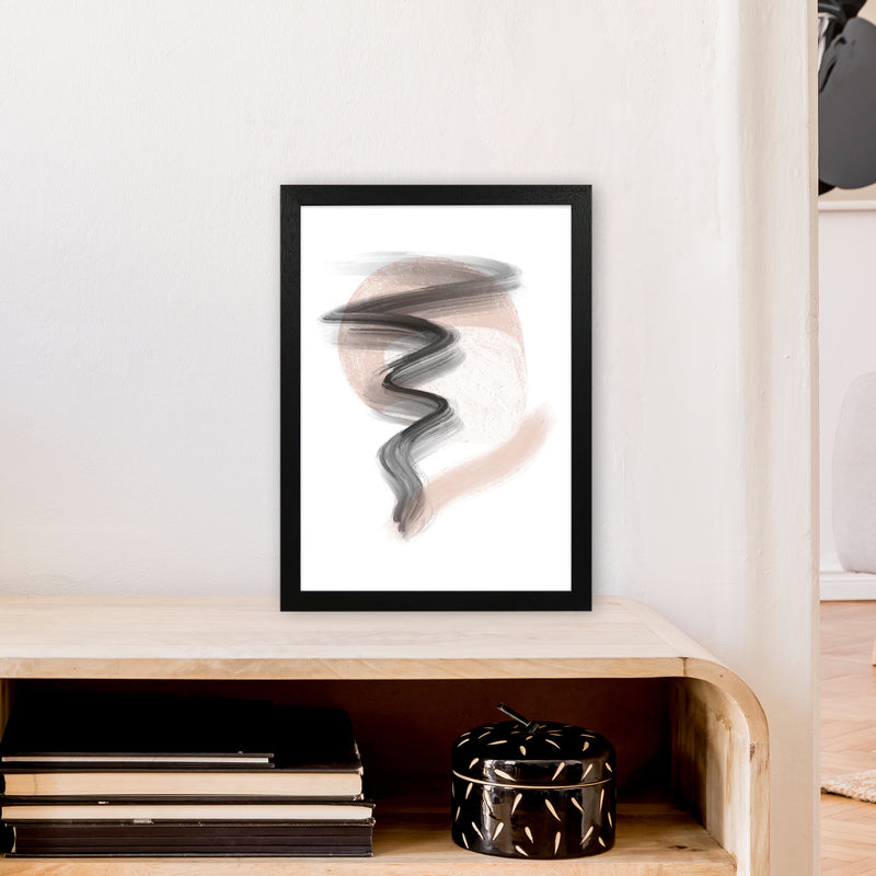 Dalia Chalk Storm  Art Print by Pixy Paper A3 White Frame