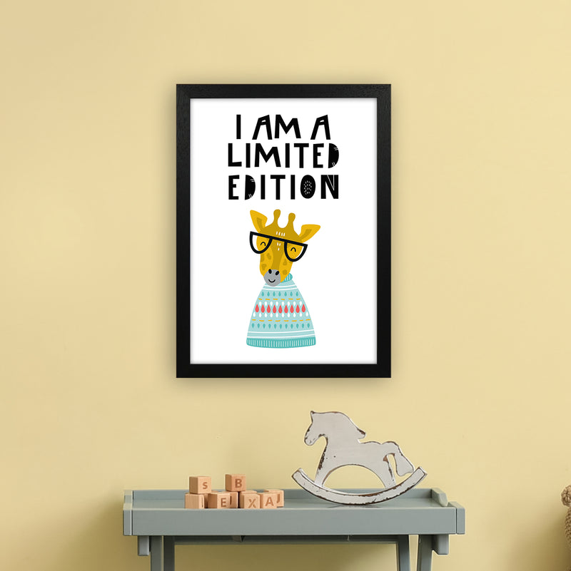 I Am Limited Edition Animal Pop  Art Print by Pixy Paper A3 White Frame