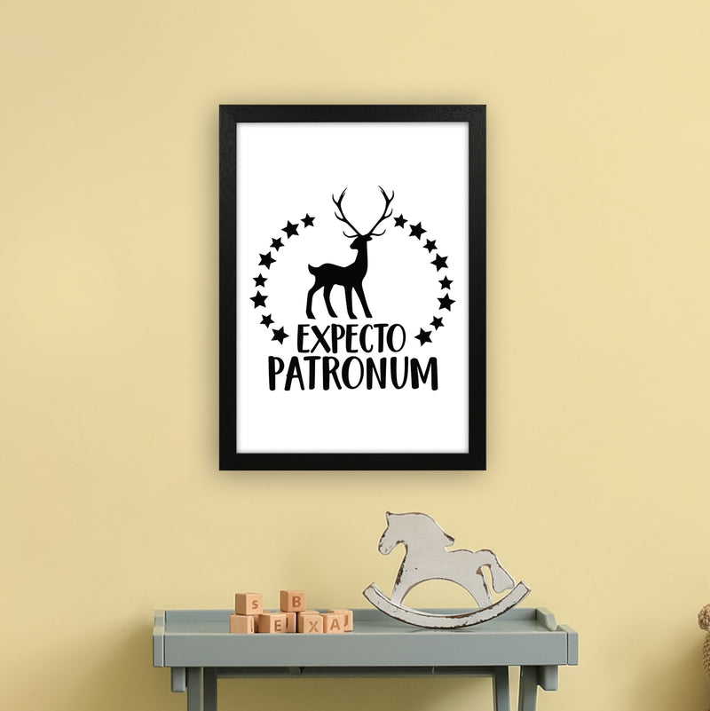 Expecto Patronum  Art Print by Pixy Paper A3 White Frame