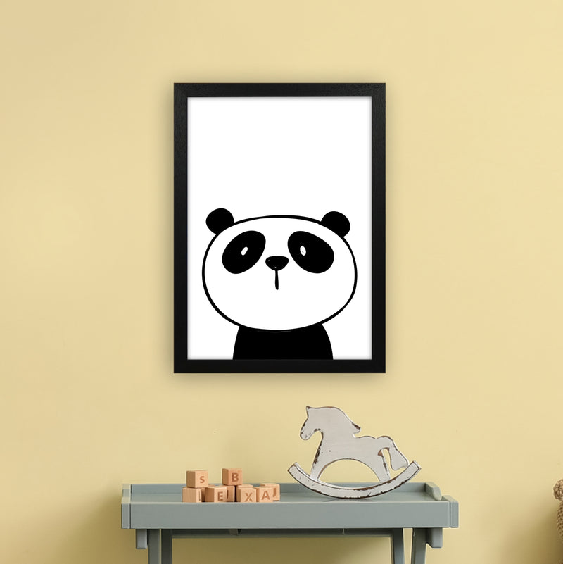 Panda  Art Print by Pixy Paper A3 White Frame