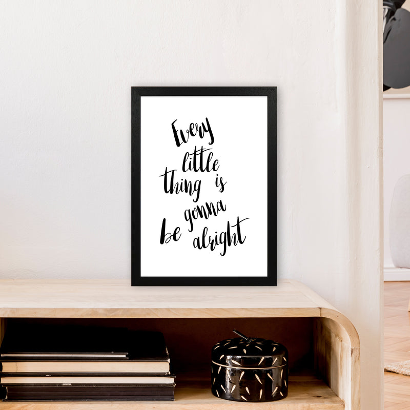 Every Little Thing  Art Print by Pixy Paper A3 White Frame