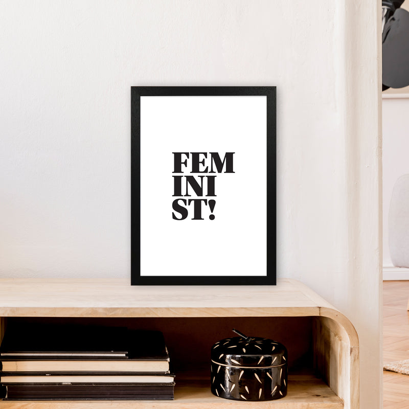 Feminist  Art Print by Pixy Paper A3 White Frame