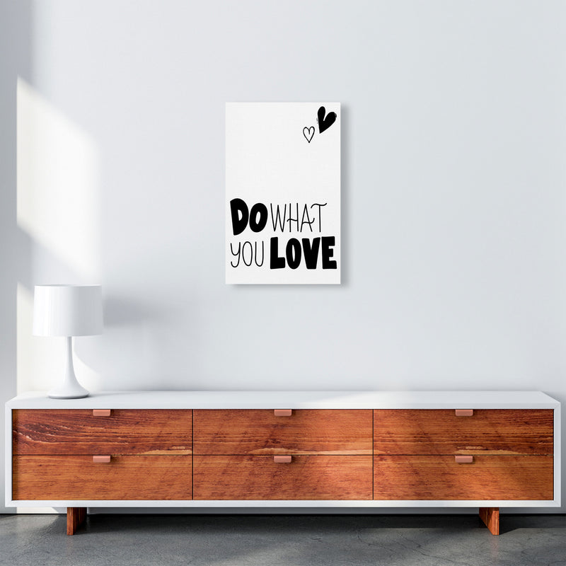 Do What You Love Framed Typography Wall Art Print A3 Canvas