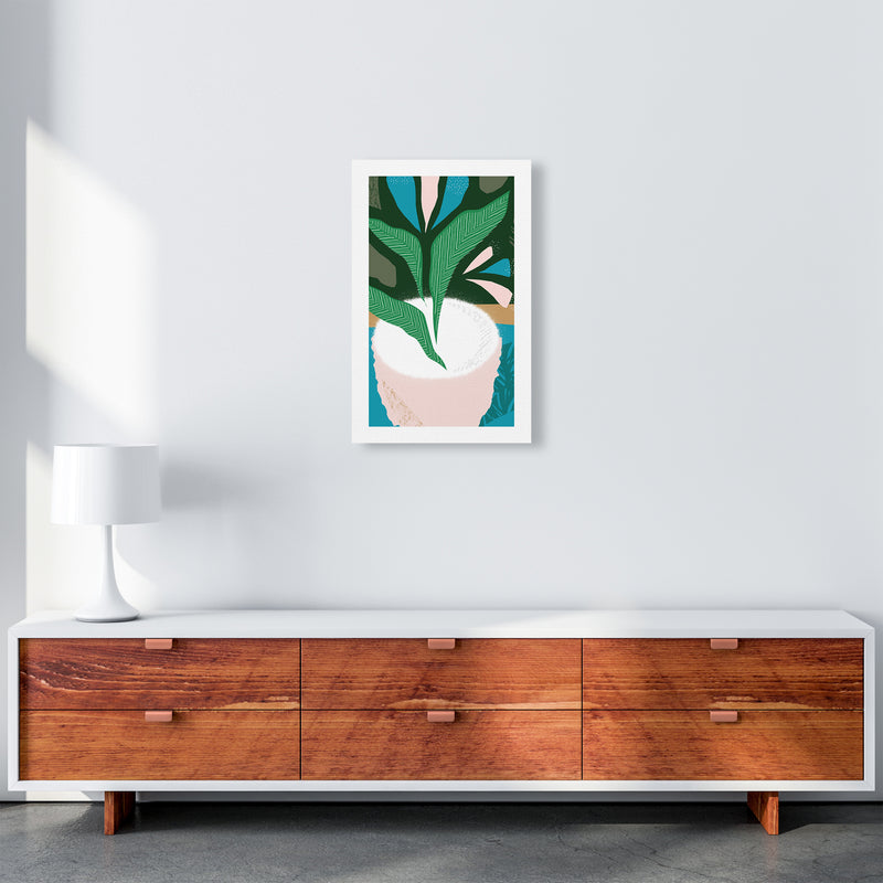 Plant Pot Jungle Abstract  Art Print by Pixy Paper A3 Canvas