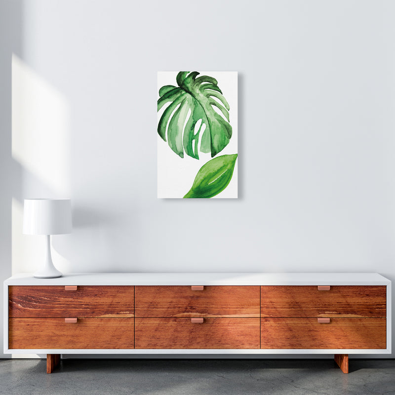 Large Leaf Exotic  Art Print by Pixy Paper A3 Canvas