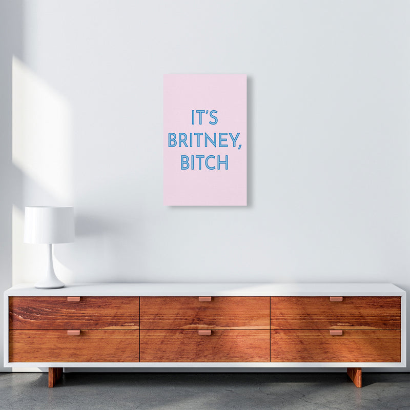 It's Britney Art Print by Pixy Paper A3 Canvas