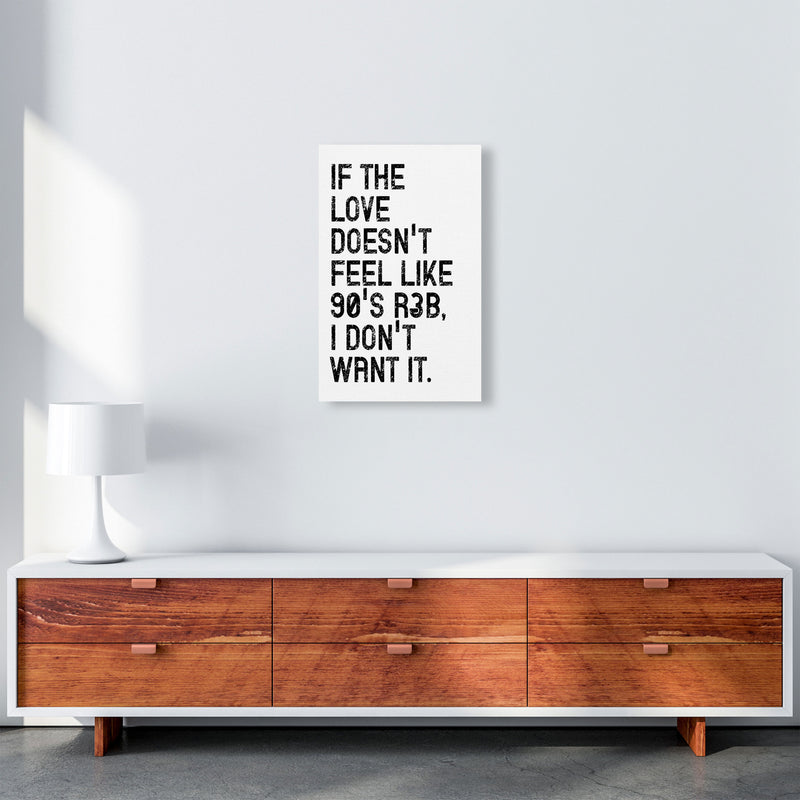 If The Love Art Print by Pixy Paper A3 Canvas