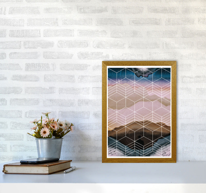 Geometric Abstract Modern Print A3 Print Only
