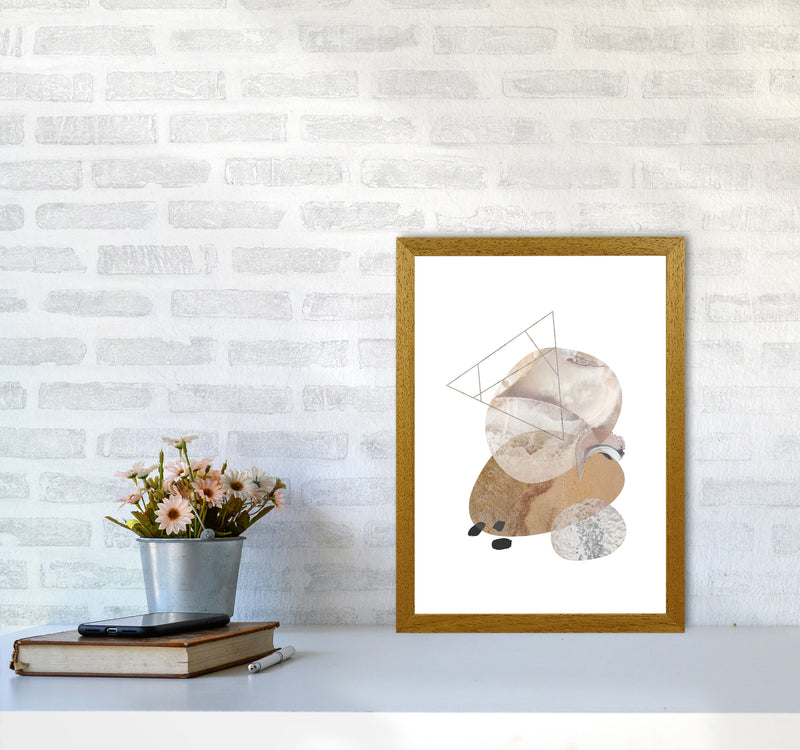 Abstract Geometric Pebble Modern Print A3 Print Only
