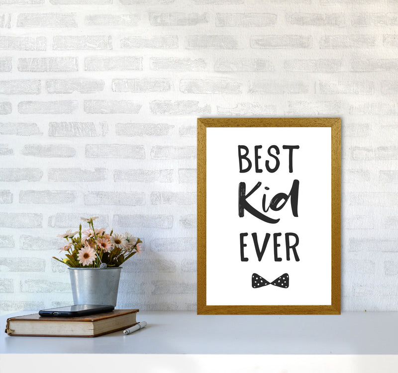 Best Kid Ever Black Framed Nursey Wall Art Print A3 Print Only