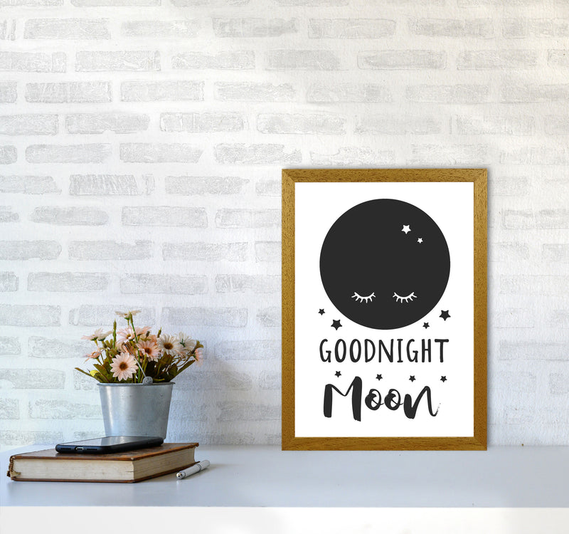 Goodnight Moon Black Framed Nursey Wall Art Print A3 Print Only