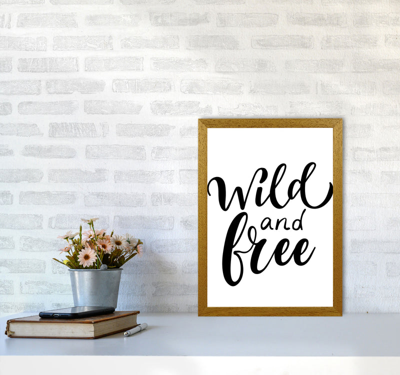 Wild And Free Modern Print A3 Print Only