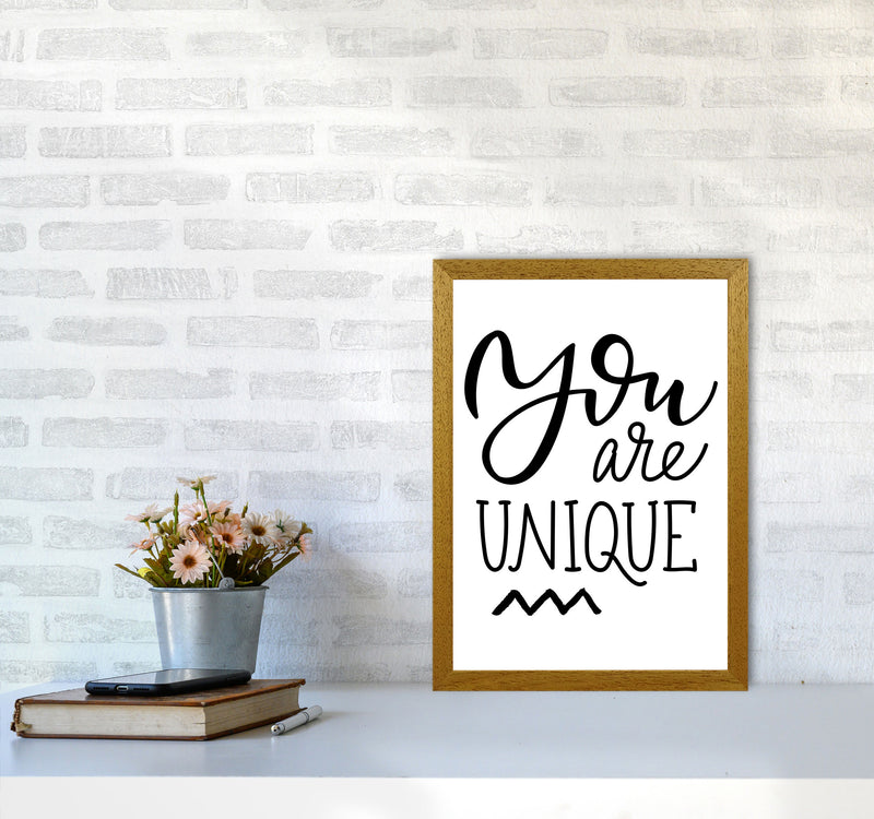 You Are Unique Modern Print A3 Print Only