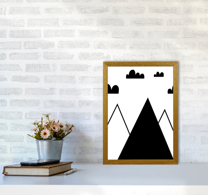 Scandi Mountains Modern Print A3 Print Only