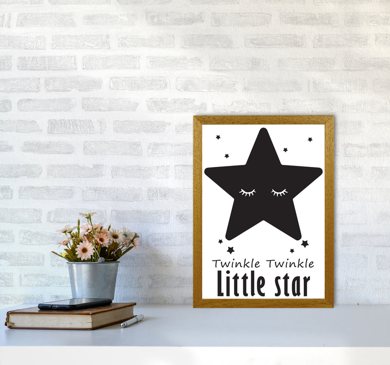 Twinkle Twinkle Little Star Framed Nursey Wall Art Print A3 Print Only