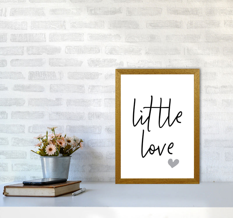 Little Love Framed Nursey Wall Art Print A3 Print Only