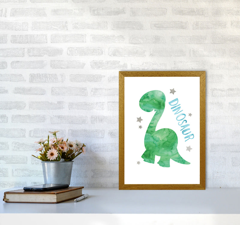 Dinosaur Watercolour Modern Print A3 Print Only