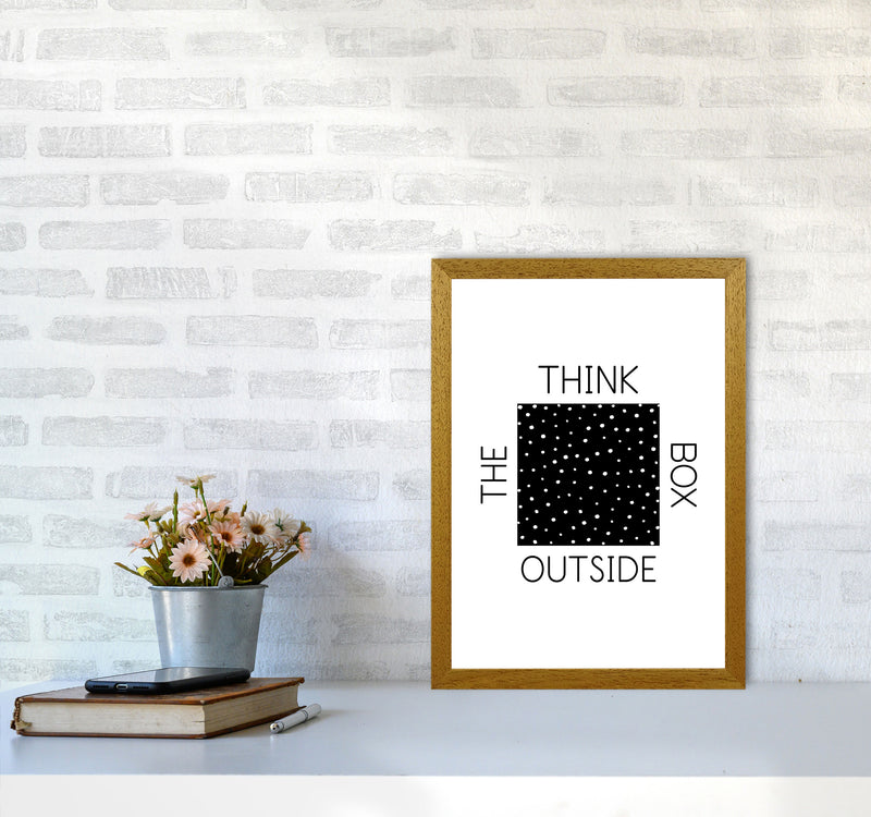 Think Outside The Box Modern Print A3 Print Only