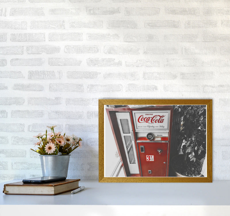 Coca Cola Vending Machine Modern Print A3 Print Only