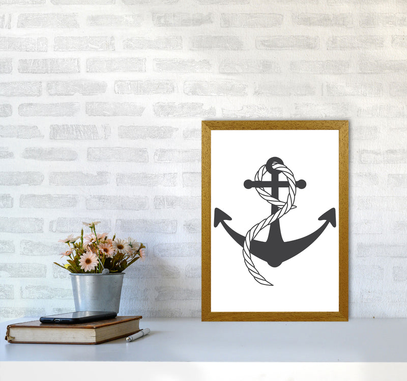 Anchor And Rope Modern Print A3 Print Only