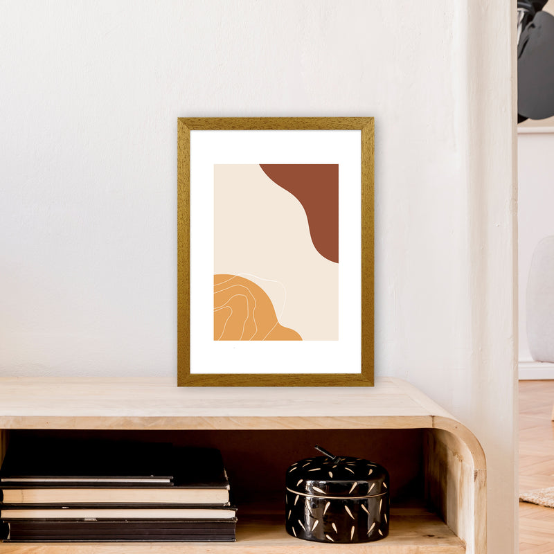 Mica Sand Abstract N27  Art Print by Pixy Paper A3 Print Only