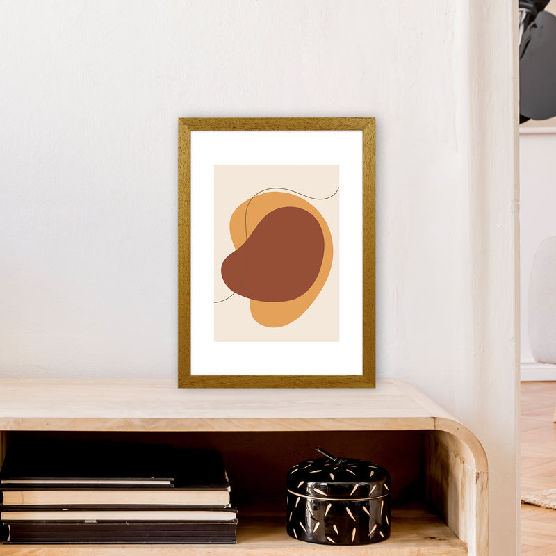 Mica Sand Abstract N29  Art Print by Pixy Paper A3 Print Only
