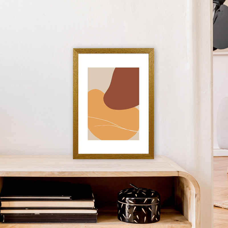 Mica Sand Abstract N28  Art Print by Pixy Paper A3 Print Only