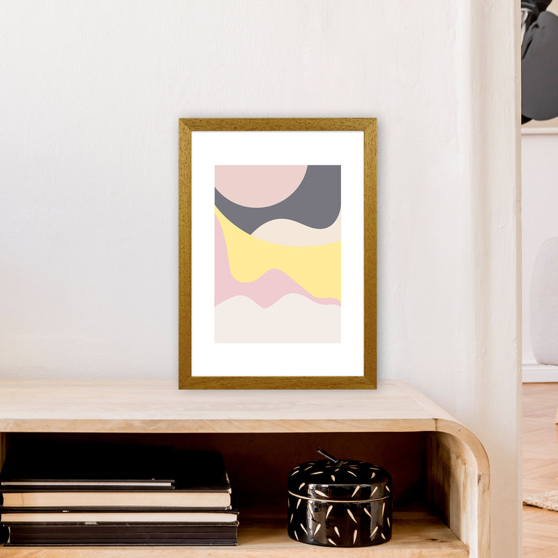 Mila Pink Dunes N15  Art Print by Pixy Paper A3 Print Only