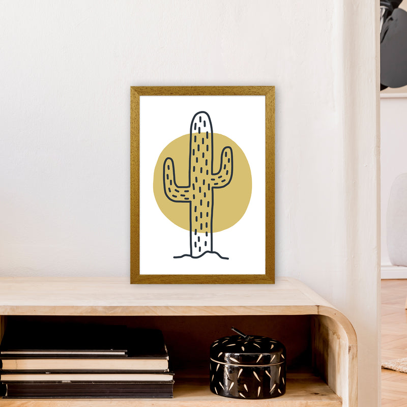 Cactus Moon  Art Print by Pixy Paper A3 Print Only
